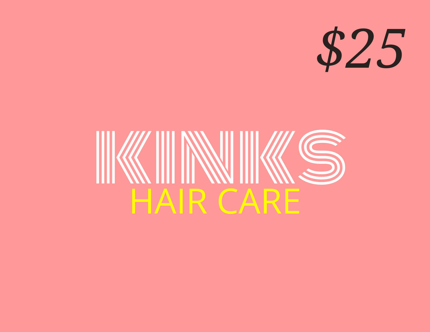 Kinks Hair Care gift card