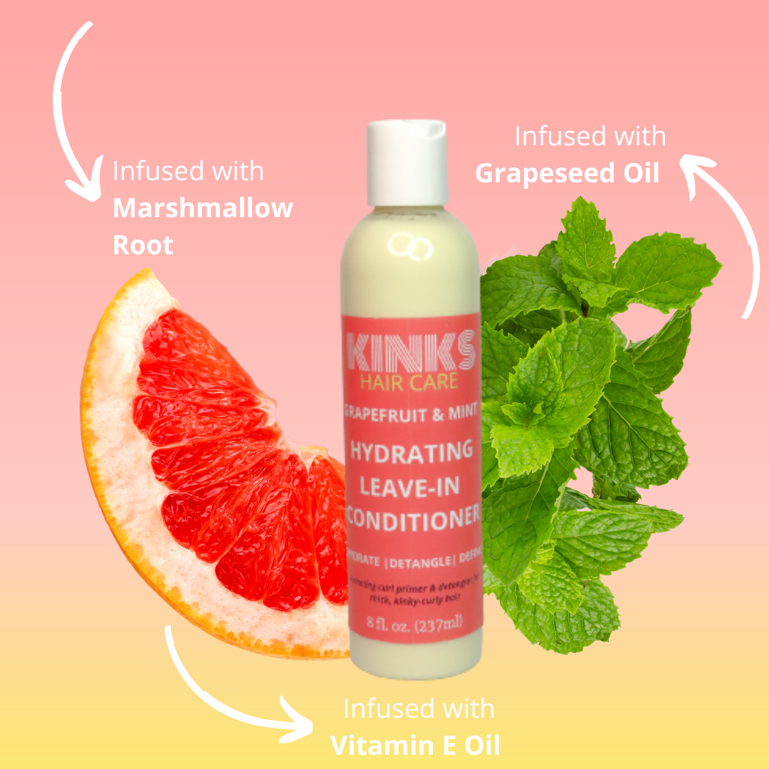 Grapefruit & Mint Hydrating Leave-in Conditioner