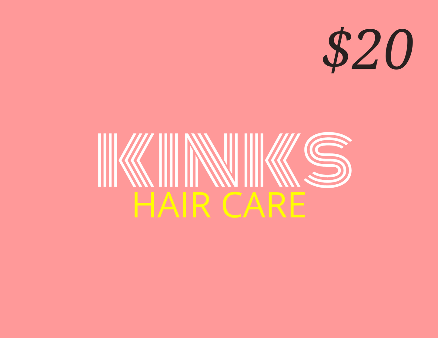 Kinks Hair Care gift card