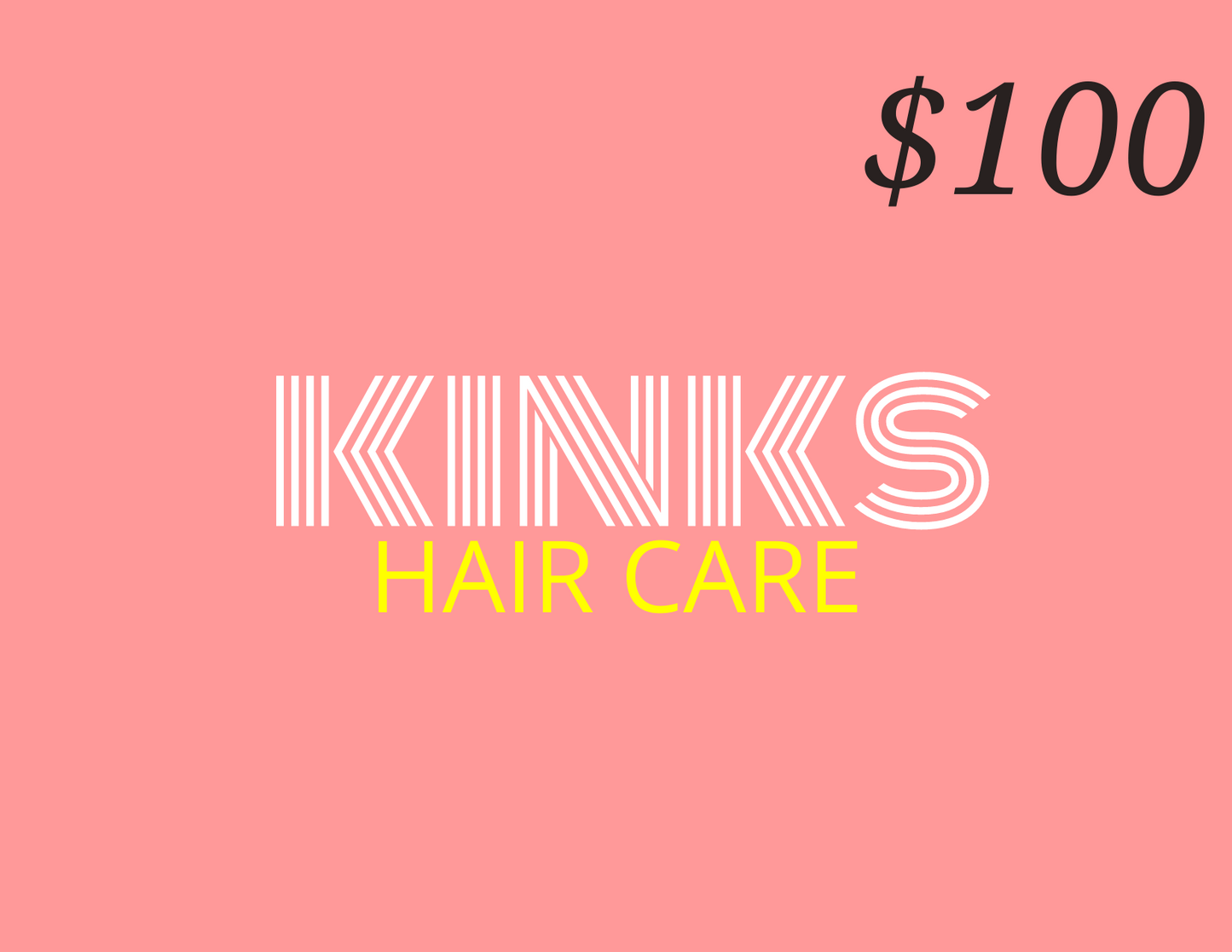 Kinks Hair Care gift card